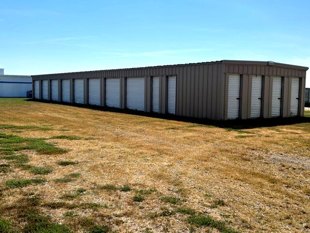Mendota Storage facility — rows of clean drive-up storage units